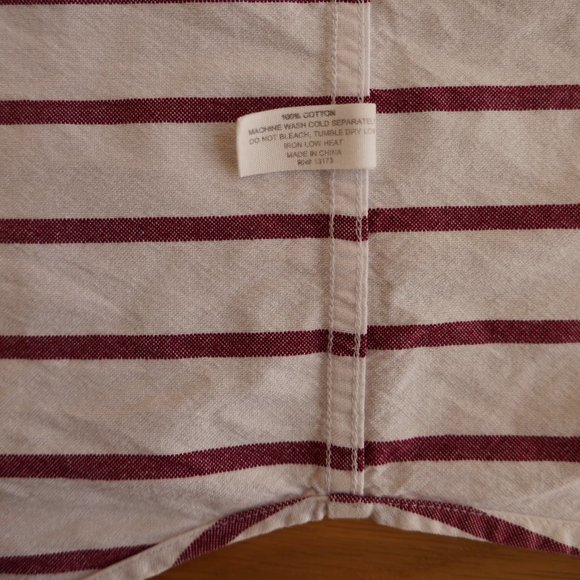 Saturdays Surf NYC Striped Short Sleeve Button Down - Picture 7 of 9